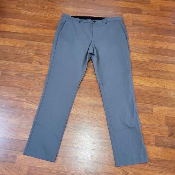 Bonobos Tailored 3X Dry Dress Pants 38x32 Grey New - Picture 2 of 11